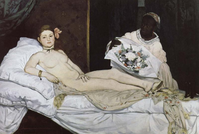 Edouard Manet Olympia oil painting picture